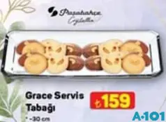 PAŞABAHÇE GRACE SERVİS TABAĞI 30 CM